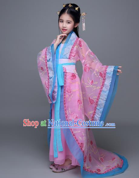 Traditional Ancient Chinese Costume Chinese Style Wedding Dress Ancient Tang Dynasty hanfu princess Clothing