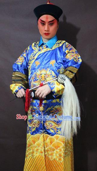 Traditional China Beijing Opera Court Eunuch Costume, Chinese Peking Opera Qing Dynasty Eunuch Clothing