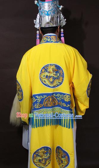 Traditional China Beijing Opera Costume Gifted Scholar Embroidered Robe and Hat Ancient Chinese Peking Opera Embroidery Clothing