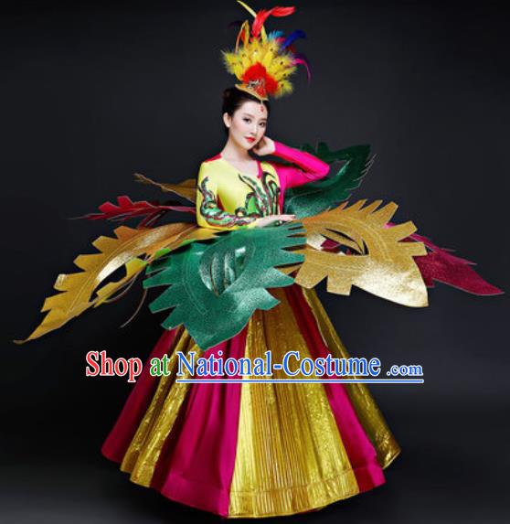 Professional Opening Dance Costume Modern Dance Stage Performance Dancers Dress for Women