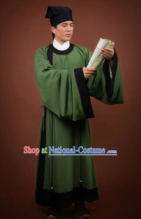 Traditional Chinese Ancient Costumes Song Dynasty Scholar Clothing for Men