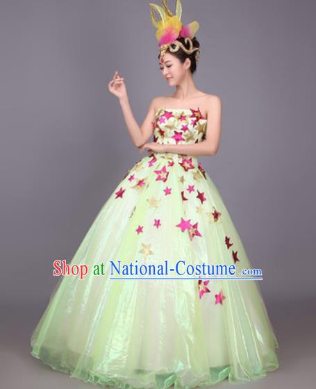 Traditional Chinese Fan Dance Folk Dance Costume Classical Yangko Dance Classical Dance Dress