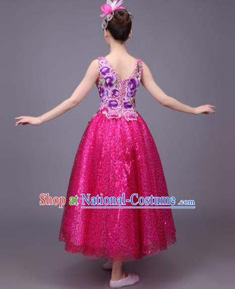 Traditional Chinese Fan Dance Folk Dance Costume Classical Yangko Dance Classical Dance Dress