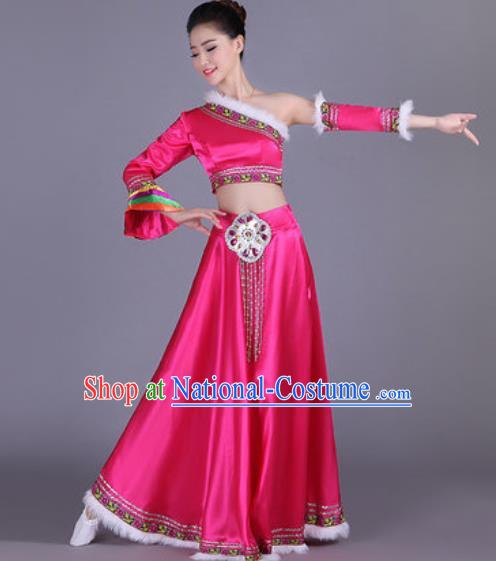 Traditional Chinese Fan Dance Folk Dance Costume Classical Yangko Dance Classical Dance Dress