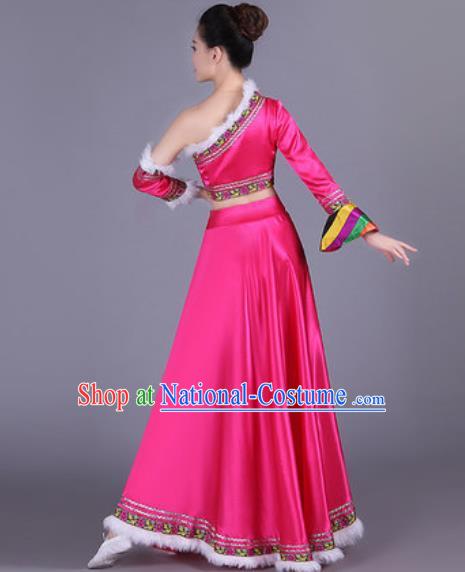 Traditional Chinese Fan Dance Folk Dance Costume Classical Yangko Dance Classical Dance Dress