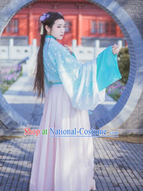 Chinese Ancient Palace Lady Hanfu Han Dynasty Imperial Concubine Queen Embroidered Historical Costumes