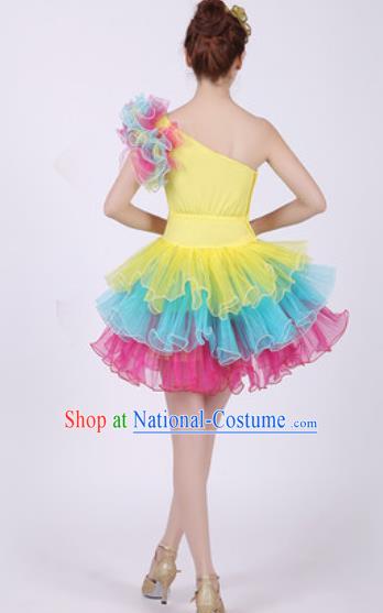 Traditional Chinese Fan Dance Folk Dance Costume Classical Yangko Dance Classical Dance Dress