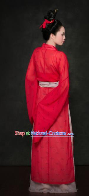 Chinese Ancient Palace Lady Hanfu Han Dynasty Imperial Concubine Queen Embroidered Historical Costumes