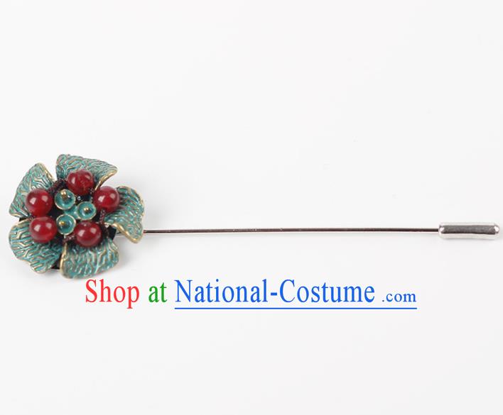 Chinese Ancient Hanfu Jewelry Accessories Breastpin Traditional Cheongsam Brooch for Women