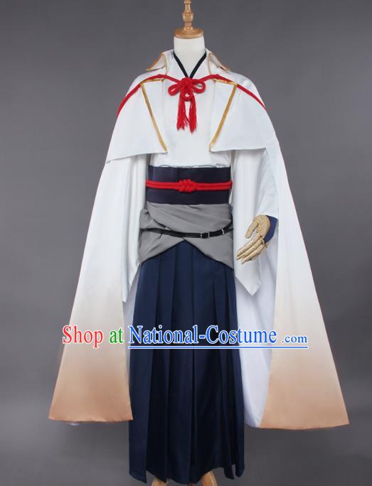 Chinese Traditional Cosplay Swordsman Costumes Ancient Assassin Nobility Childe Clothing for Men