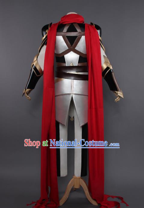 Ancient Chinese Cosplay Costume Chinese Shoes Traditional China Swordsman Clothing and Jewelry Accessories