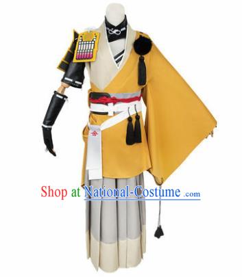 Chinese Traditional Cosplay Taoist Costumes Ancient Swordsman Clothing for Men