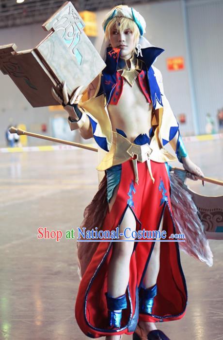 Top Grade Cosplay Halloween Costumes Swordsman Clothing for Men