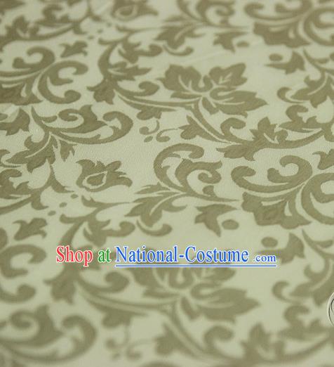 Chinese Traditional Flower Silk Fabric Brocade Embroidered Fabric Dress Material