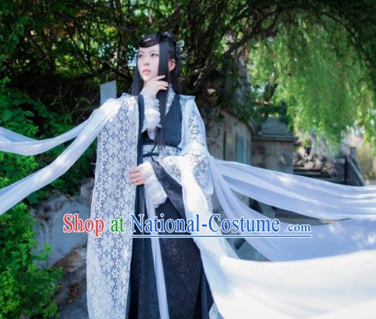 Chinese Ancient Palace Lady Hanfu Han Dynasty Imperial Concubine Queen Embroidered Historical Costumes