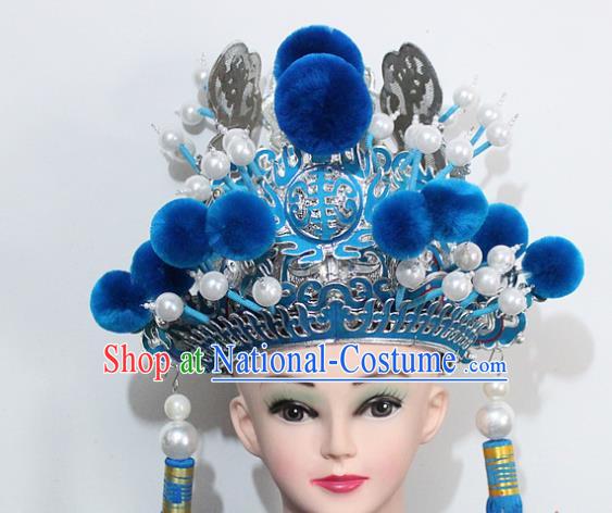 Chinese Traditional Peking Opera Niche Hat Ancient Eunuch Helmet for Men