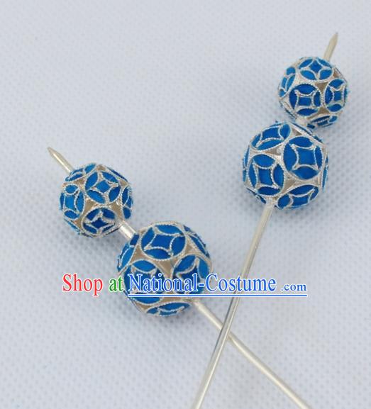 Chinese Traditional Peking Opera Diva Hair Accessories Ancient Calabash Hairpins for Women