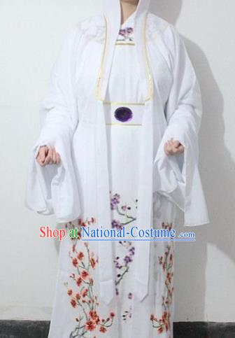 Chinese Traditional Peking Opera Niche Robe Ancient Scholar Embroidered Costume for Men