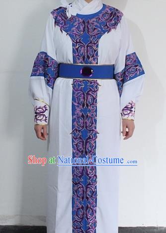 Chinese Traditional Peking Opera Niche Robe Ancient Prince Embroidered Costume for Men