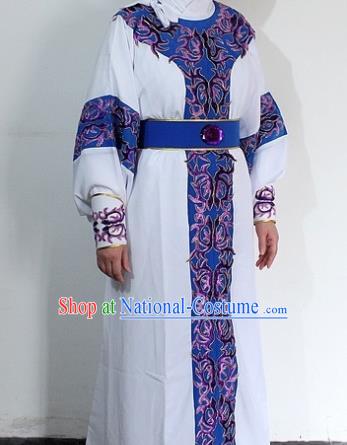 Traditional China Beijing Opera Costume and Hat Ancient Chinese Peking Opera Clothing Shoes