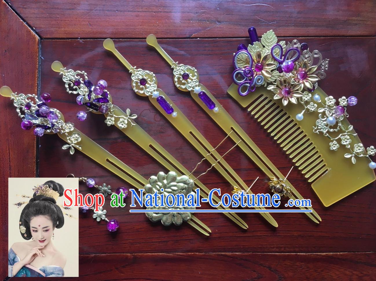 Ancient Style Hair Jewelry Complete Set