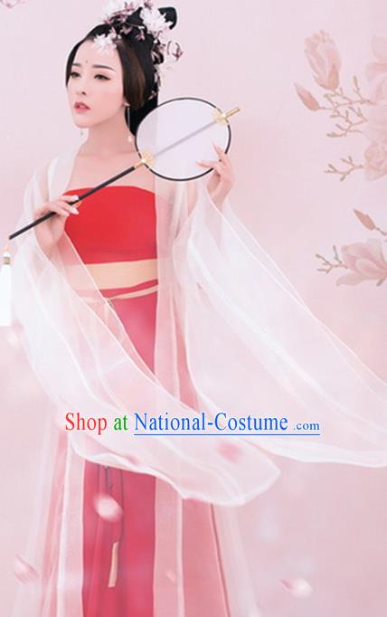 Traditional Chinese Ancient Tang Dynasty Geisha Costumes Hanfu Dress for Women