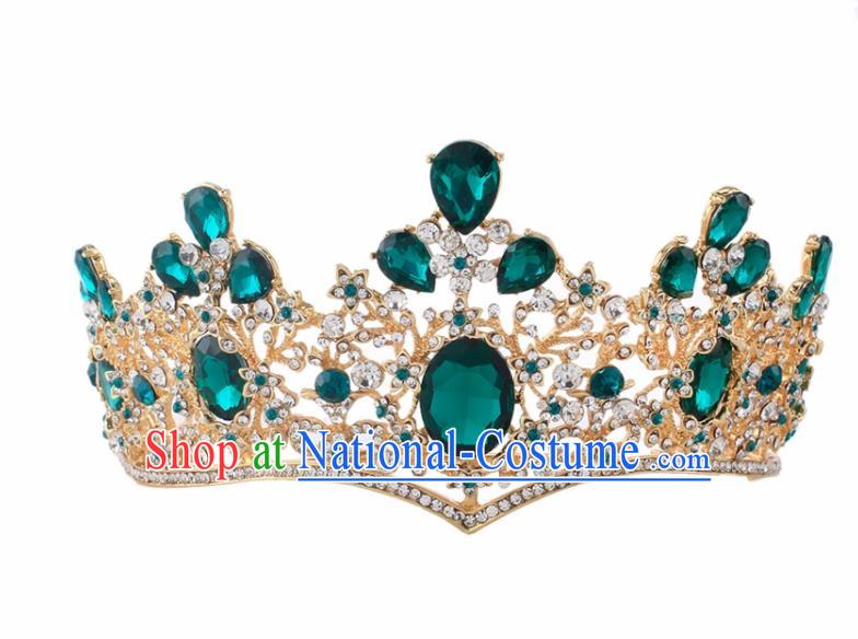 Top Grade Hair Jewelry Accessories Royal Crown Headwear Headdress for Women