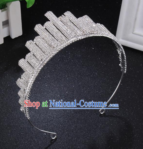 Top Grade Hair Jewelry Accessories Royal Crown Headwear Headdress for Women