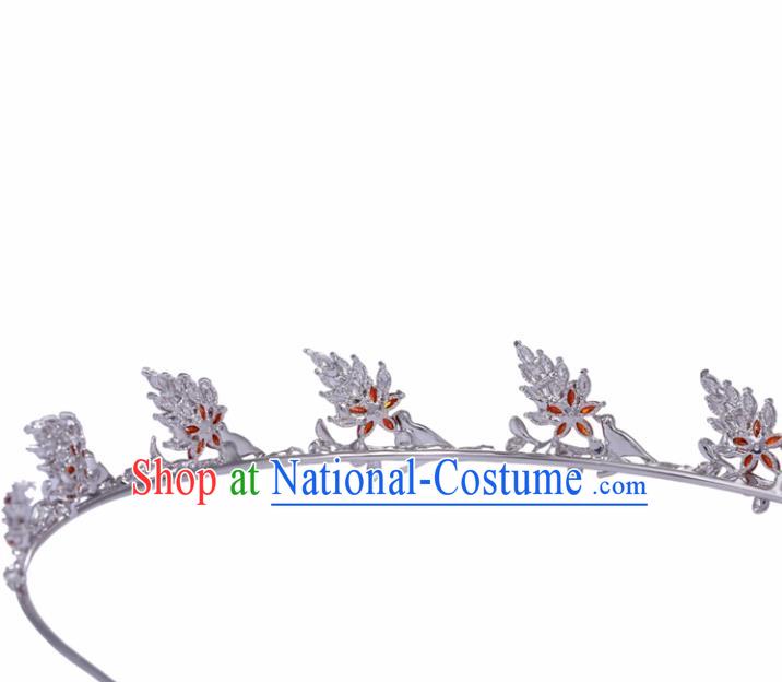 Top Grade Hair Jewelry Accessories Royal Crown Headwear Headdress for Women