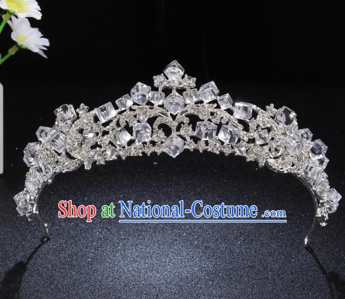 Top Grade Royal Crown Baroque Princess Retro Wedding Bride Hair Accessories for Women