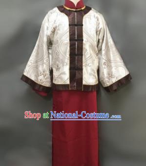 Chinese Ancient Qing Dynasty Nobility Childe Costumes for Men