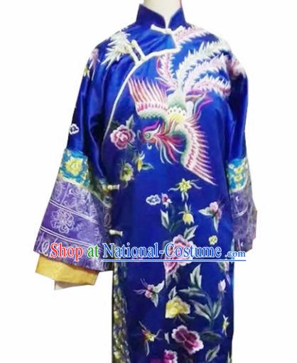 Chinese Qing Dynasty Imperial Consort Embroidered Costumes Ancient Manchu Empress Hanfu Dress for Women