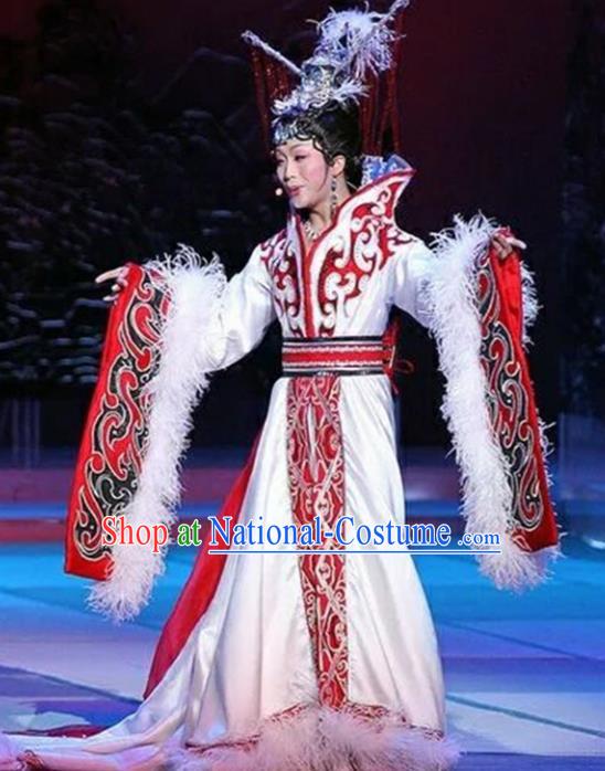 Chinese Han Dynasty Imperial Consort Embroidered Costumes Ancient Princess Hanfu Dress for Women