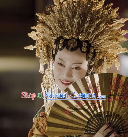 Chinese Ancient Imperial Consort Hair Accessories Phoenix Coronet Hairpins for Women