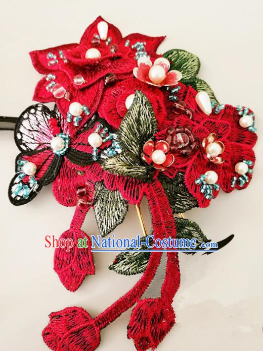 Chinese Ancient Style Hair Jewelry Accessories Cosplay Hairpins Headwear Headdress for Women