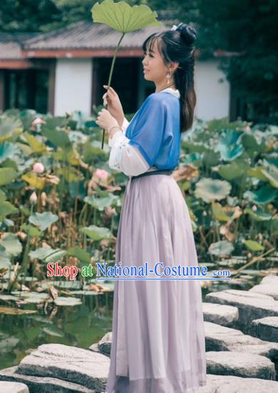 Chinese Ancient Palace Lady Hanfu Han Dynasty Imperial Concubine Queen Embroidered Historical Costumes