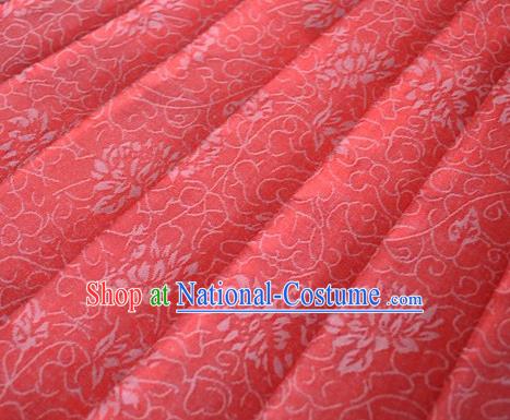 Asian Chinese Traditional Pattern Design Pink Brocade Fabric Silk Fabric Chinese Fabric Material