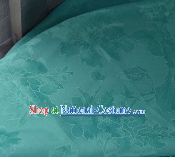 Chinese Traditional Flower Silk Fabric Brocade Embroidered Fabric Dress Material