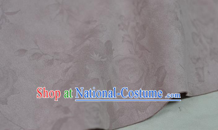 Chinese Traditional Flower Silk Fabric Brocade Embroidered Fabric Dress Material