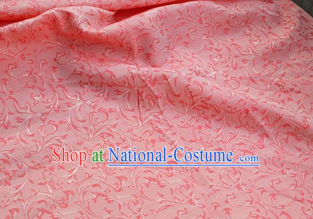 Chinese Traditional Flower Silk Fabric Brocade Embroidered Fabric Dress Material