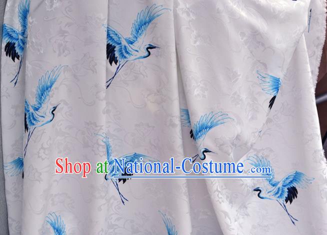 Chinese Traditional Flower Silk Fabric Brocade Embroidered Fabric Dress Material