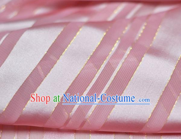 Asian Chinese Fabric Traditional Pattern Design Pink Brocade Fabric Chinese Costume Silk Fabric Material