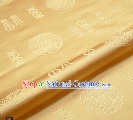 Chinese Traditional Flower Silk Fabric Brocade Embroidered Fabric Dress Material