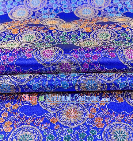 Chinese Traditional Flower Silk Fabric Brocade Embroidered Fabric Dress Material