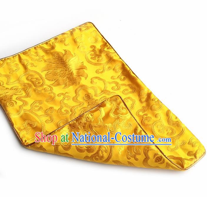 Chinese Traditional Flower Silk Fabric Brocade Embroidered Fabric Dress Material