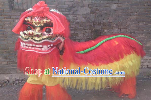 Chinese Traditional Lion Dance Costumes Spring Festival Lion Dance Props Lion Head for Adults