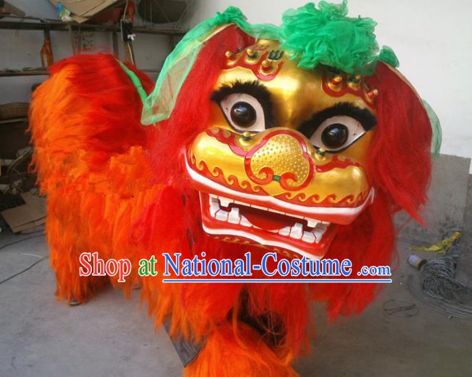 Chinese Traditional Lion Dance Costumes China Spring Festival Lion Dance Props Lion Head for Adults