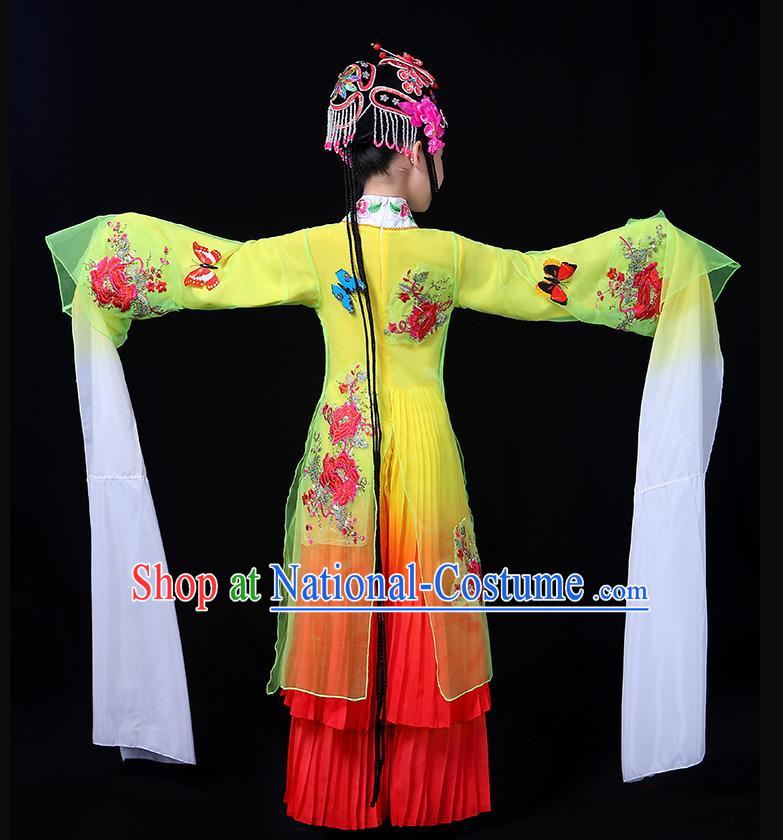 Traditional Chinese Fan Dance Folk Dance Costume Classical Yangko Dance Classical Dance Dress