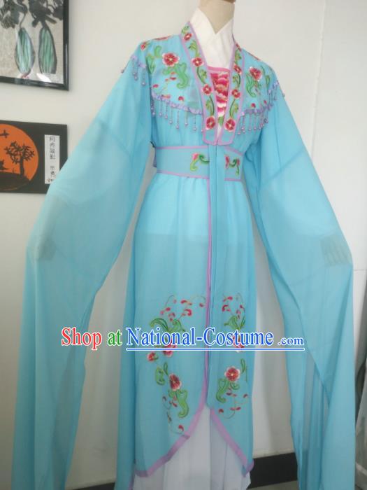 Traditional China Beijing Opera Costume Gifted Scholar Embroidered Robe and Hat Ancient Chinese Peking Opera Embroidery Clothing