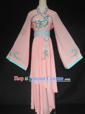 Chinese Traditional Peking Opera Las Meninas Pink Costumes Ancient Beijing Opera Diva Clothing for Adults